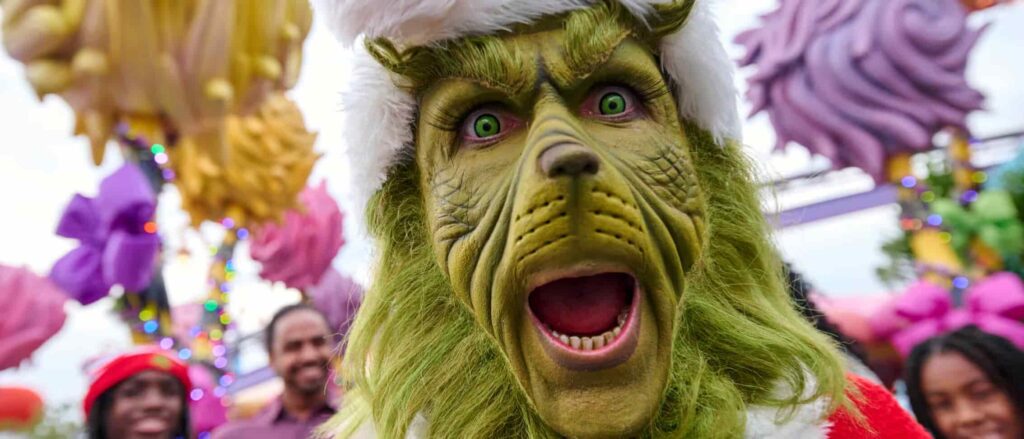 O Grinch na parque da Universal Orlano