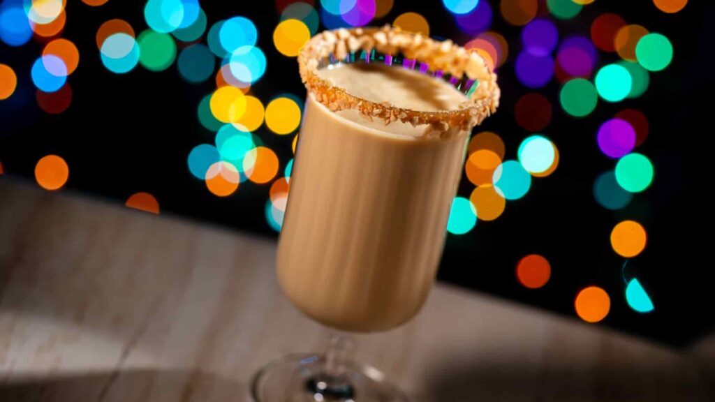 cafe com stroopwafel da seleção gastronômica especial que será servida na festa de natal do Hollywood Studios, o Jollywood Nights na Disney World