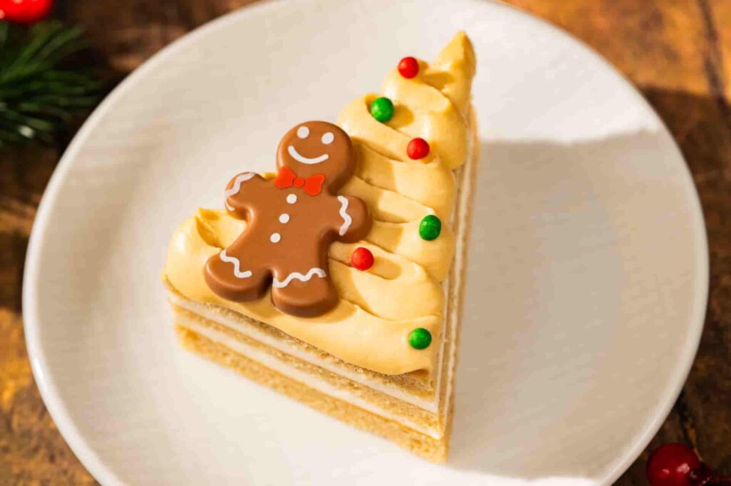 A festa de natal anual do Magic Kingdom na Disney, a Mickey's Very Merry Christmas party que acontece no Magic Kingdom conta com gastronomia exclusiva como bolo de gingerbread