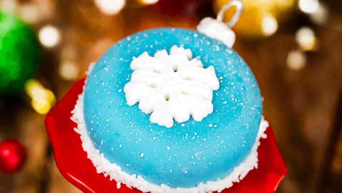 A festa de natal anual do Magic Kingdom na Disney, a Mickey's Very Merry Christmas party que acontece no Magic Kingdom conta com gastronomia exclusiva como sobremesa de enfeite natalino