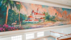 Detalhes do Lobby do hotel mais tradicional e luxuoso de todo Walt Disney World Resort Disney o Grand Floridian