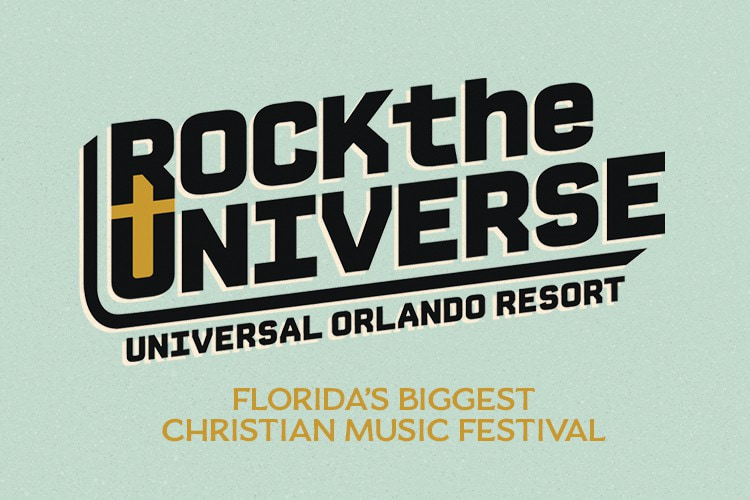 Imagem promocional do evento Rock The Universe que acontece no parque temático Universal Studios em Orlando