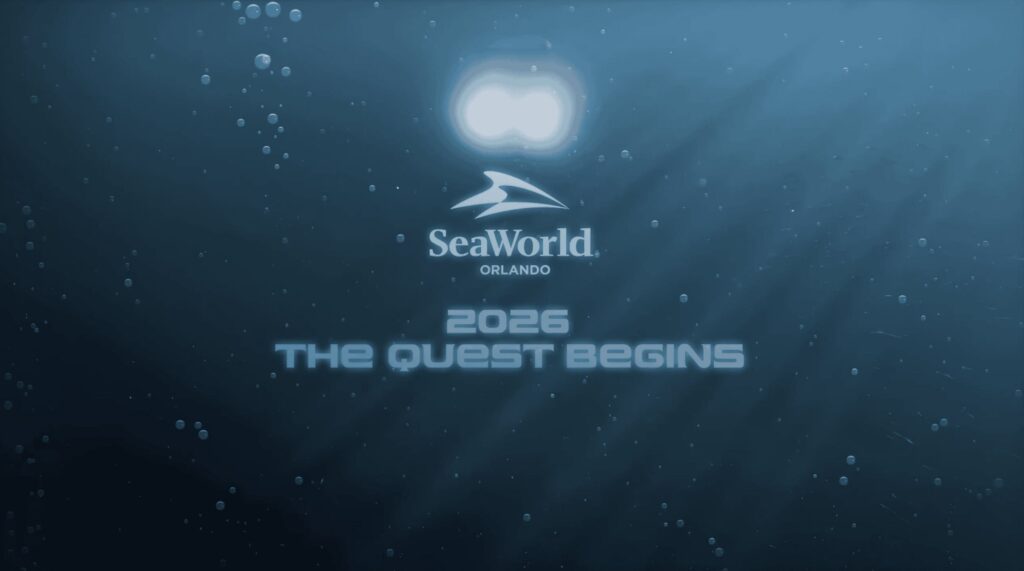 aerte promocional do SeaQuest, nova atração do SeaWorld