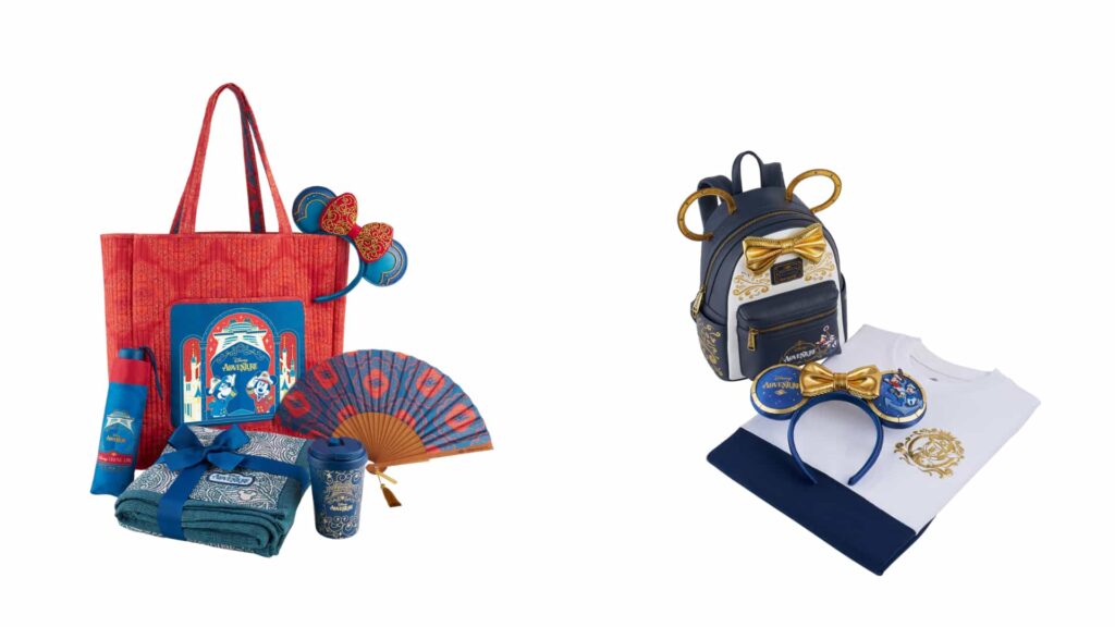 Alguns dos produtos exclusivos do Disney Cruise Line o Disney Adventure