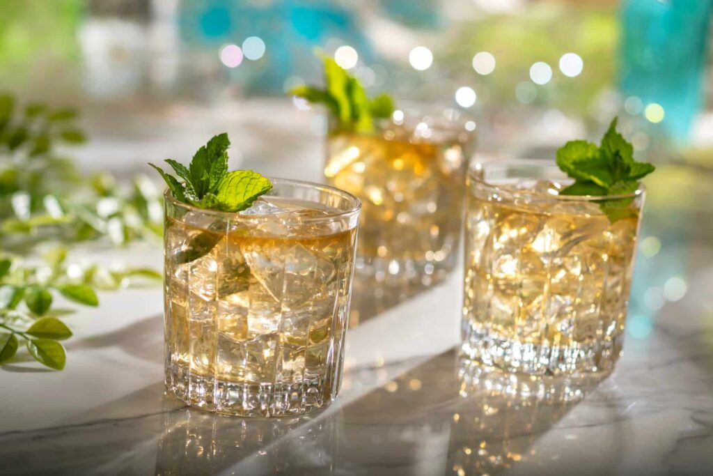 Mint Tulip, um dos chás que será servido durante o Tea Room na Experiência de Chá inspirado em Alice no País das Maravilhas no Garden Wing dentro do Grand Floridian Resort, hotel de Walt Disney World