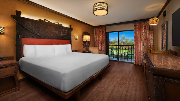 Quarto do hotel Disney's Animal Kingdom Lodge em Walt Disney World Resort