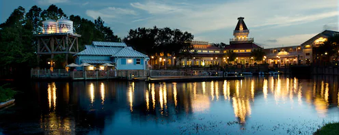 hotel Disney's Port Orleans em Orlando no complexo Walt Disney World Resort