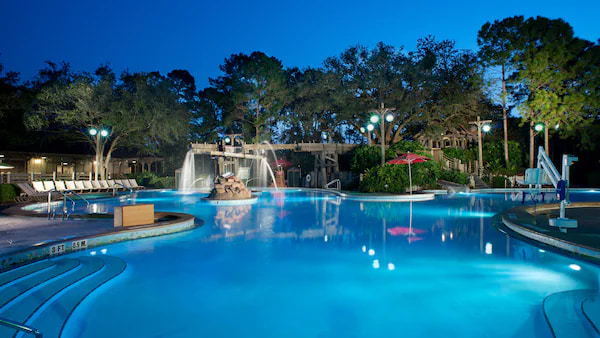 Piscina do Hotel Disney's Port Orleans em Orlando