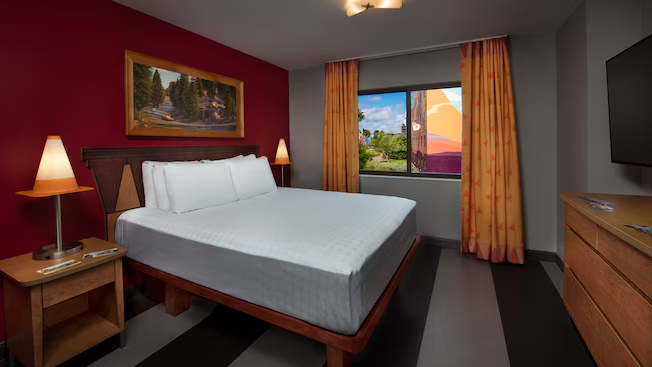 Suite de Carros no hotel Disney's Art of Animation no complexo Walt Disney World Resort em Orlando