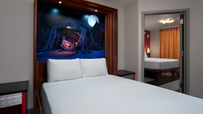 Suite Familiar de Carros no hotel Disney's Art of Animation no complexo Walt Disney World Resort em Orlando