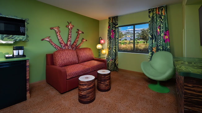 Suite Familiar do Rei Leão no hotel Disney's Art of Animation no complexo Walt Disney World Resort em Orlando