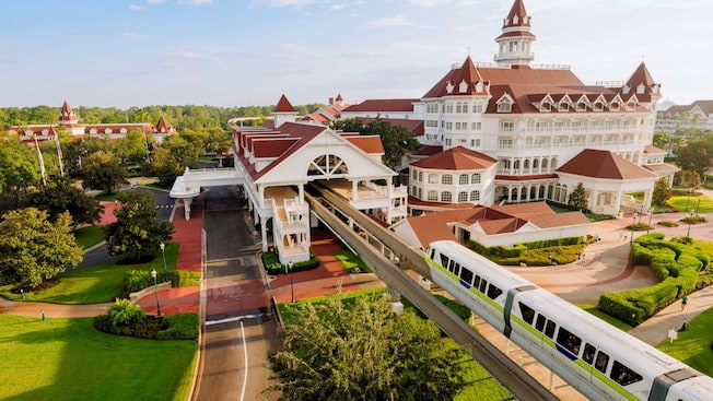 Hotel Disney's Grand Floridian o mais tradicional hotel de luxo em todo o Walt Disney World Resort em Orlando na Florida