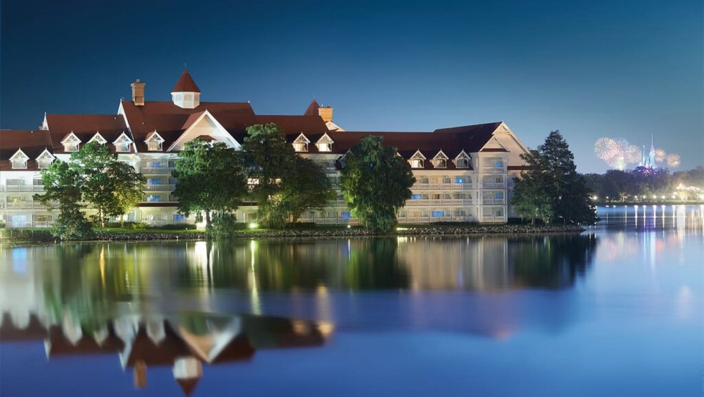 Hotel Disney's Grand Floridian o mais tradicional hotel de luxo em todo o Walt Disney World Resort em Orlando na Florida