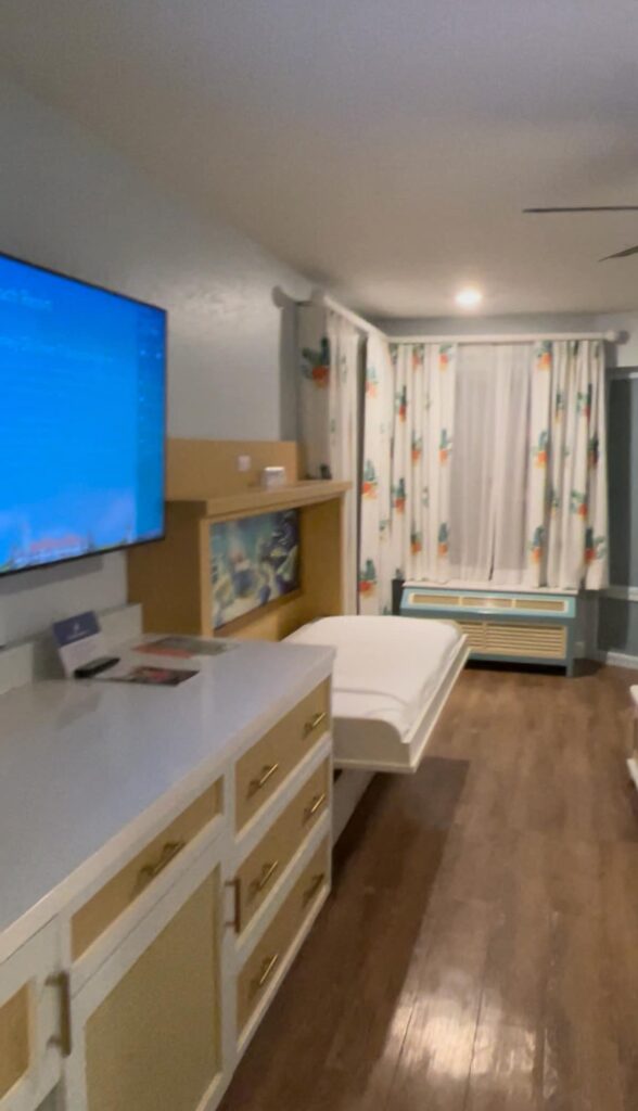 Quarto da pequena sereia do hotel Caribbean Beach Resort em Walt Disney World Resort