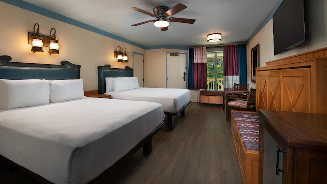 Quarto do hotel Disney's Port Orleans Riverside em Walt Disney World Resort