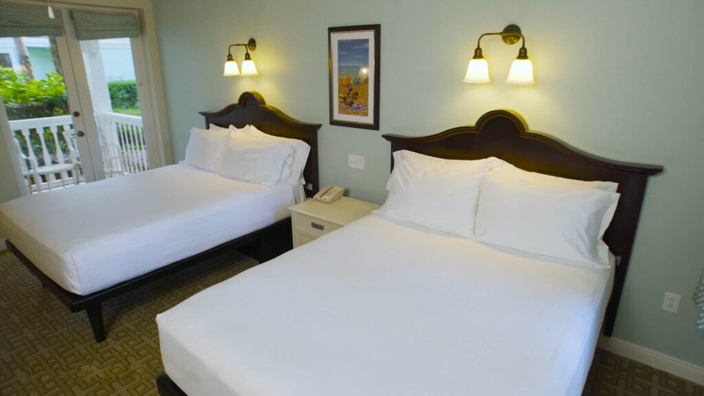 Quarto do Disney Old Key West Resort, mais um hotel de luxo dentro do complexo Walt Disney World em Orlando na Florida