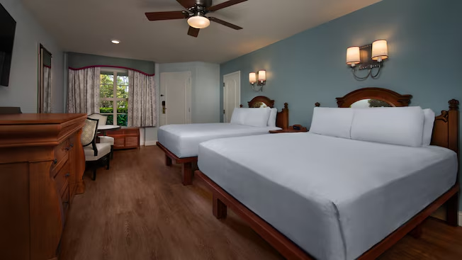 Quarto do hotel Disney's Port Orleans Riverside em Walt Disney World Resort