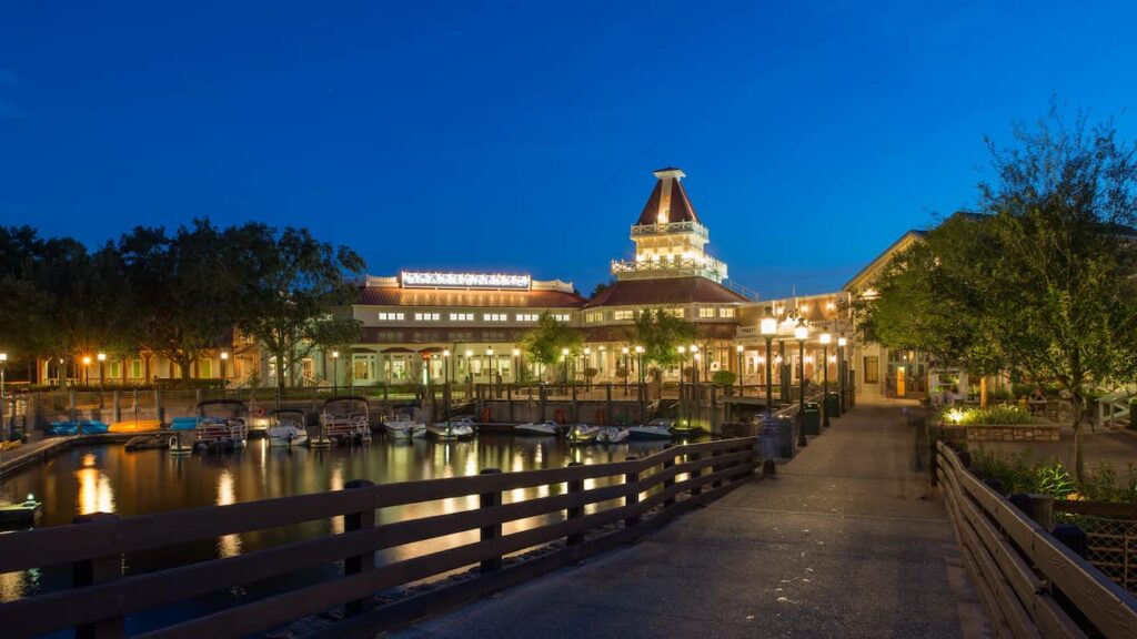 O hotel Disney's Port Orleans Riverside em Walt Disney World Resort