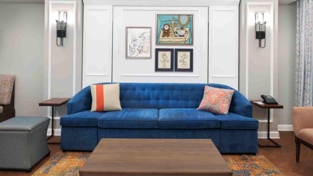 Quarto do Disney's Riveira Resort, hotel de luxo do complexo Walt Disney World Resort em Orlando na Flórida