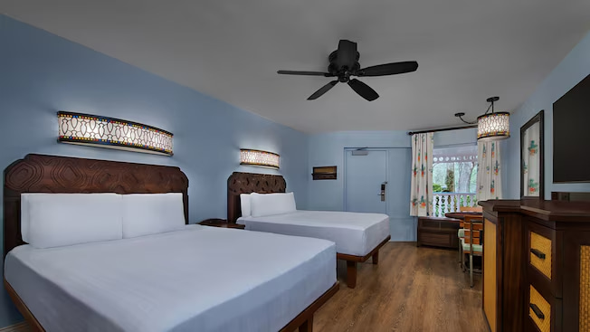 Quarto do hotel Caribbean Beach Resort em Walt Disney World Resort