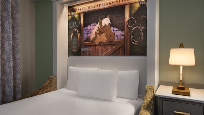 Quarto do Hotel Saratoga Springs Resort em Walt Disney World Resort em Orlando na Flórida