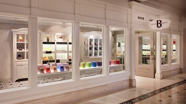 Loja Basin no Hotel Disney's Grand Floridian o mais tradicional hotel de luxo em todo o Walt Disney World Resort em Orlando na Florida