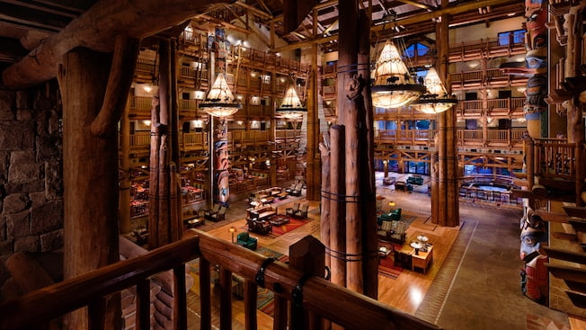 Disney's Wilderness Lodge, hotel de luxo dentro do resort Walt Disney World