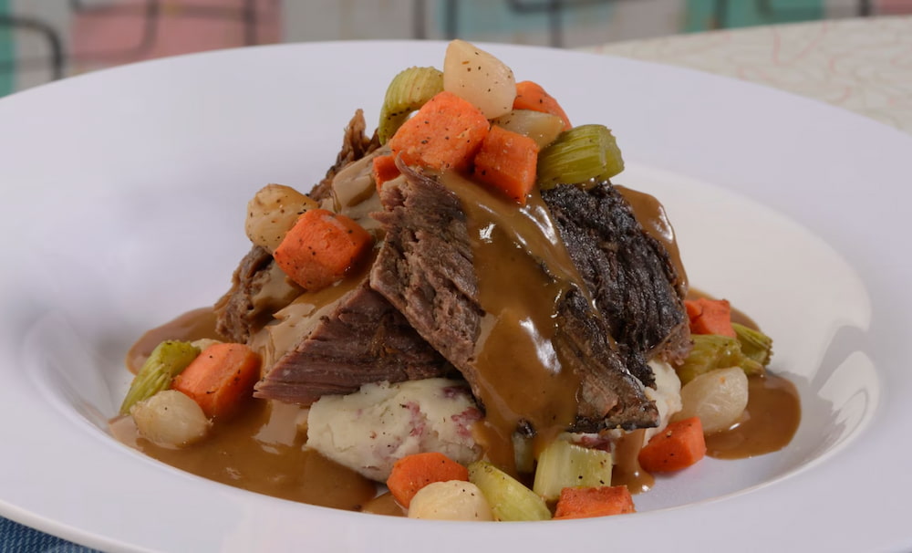 Uma dos pratos servidos no restaurante 50's Prime Time que é retrô temático de anos 50 e fica no Disney's Hollywood Studios, parque de diversões da Disney em Walt Disney World Resort