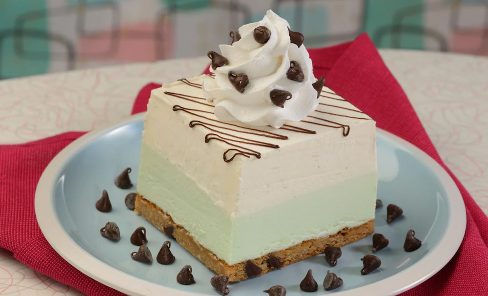 Uma das sobremesas servidas no restaurante 50's Prime Time que é retrô temático de anos 50 e fica no Disney's Hollywood Studios, parque de diversões da Disney em Walt Disney World Resort