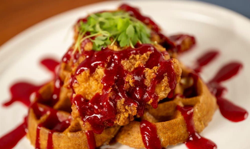 Um dos pratos servidos no restaurante Ale & Compass que fica no hotel de luxo da Disney, o Yatch Club em Walt Disney World Resort