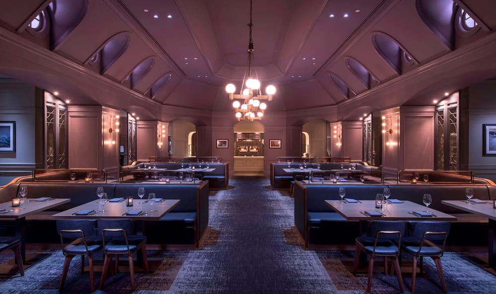 Ambiente do restaurante Ale & Compass que fica no hotel de luxo da Disney, o Yatch Club em Walt Disney World Resort