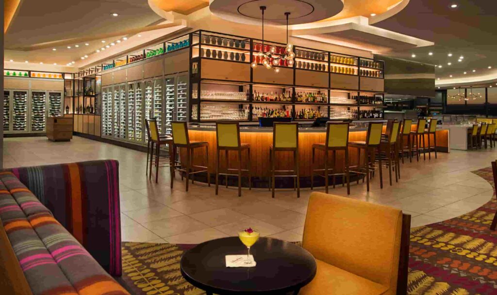 Restaurante California Grill com vista privilegiada para os fogos do Magic Kingdom