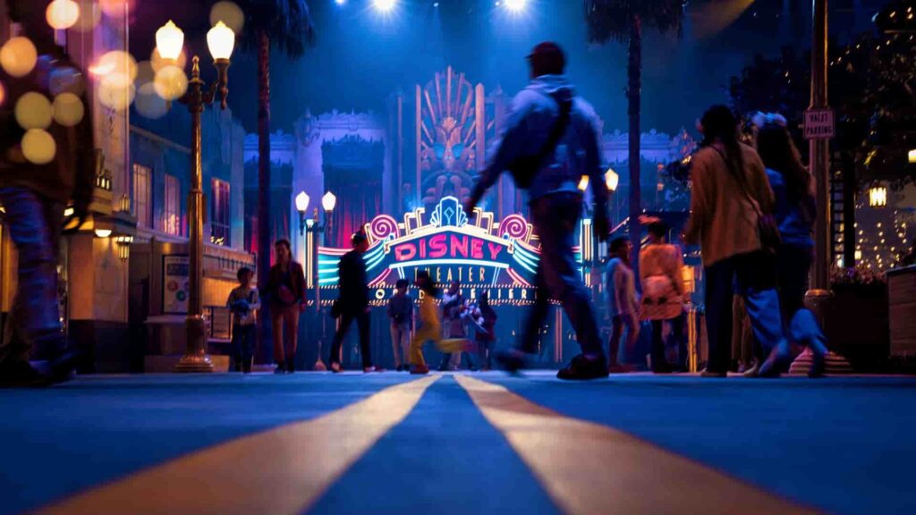 World Premiere e World Premiere Plaza no Disney Adventure World, parque da Disneyland Paris