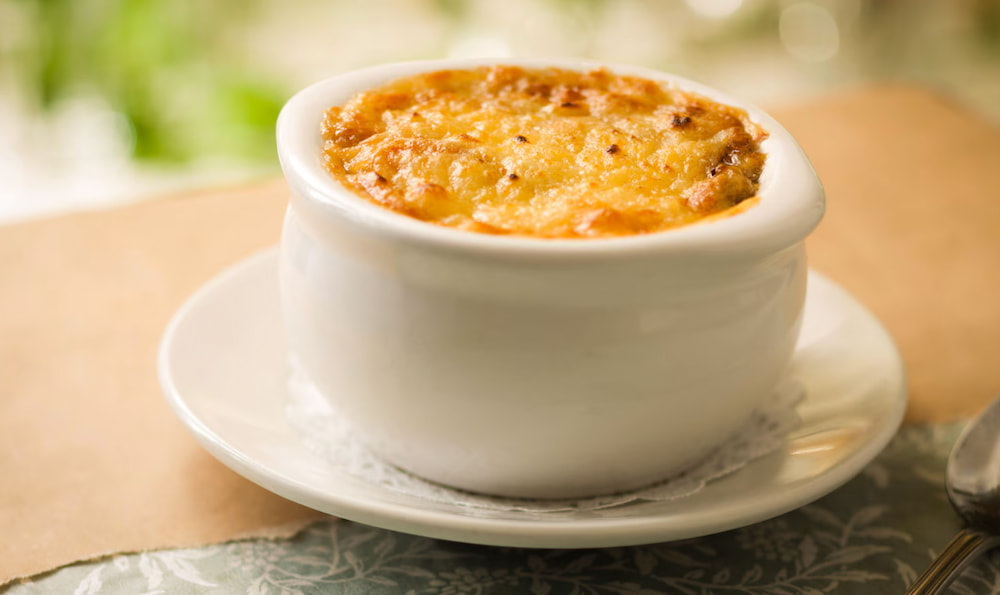 Um dos pratos servidos no restaurante Chefs de France, restaurante típico francês que fica dentro do parque temático Epcot em Walt Disney World Resort