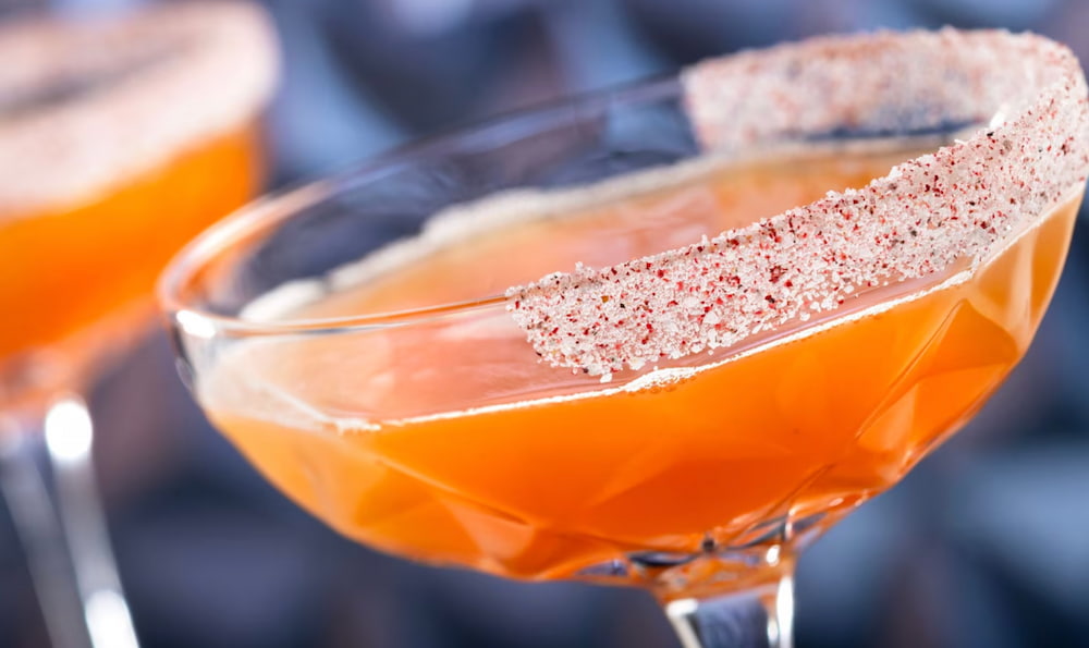 Um dos drinks servidos no bar exclusivo para adultos maiores de 21 anos no GEO82 dentro do Epcot em Walt Disney World Resort que fica em Orlando