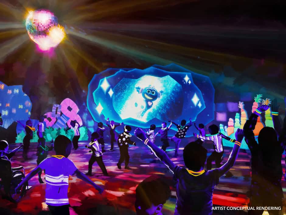 Show animado e luminescente que acontecerá no mais novo Universal Kids Resort em Frisco no Texas
