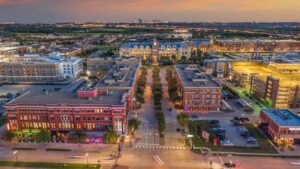 Cidade de Frisco no Texas