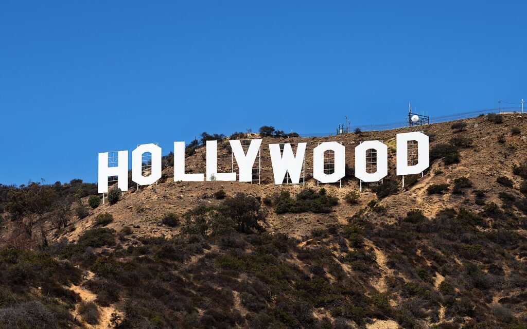 Famoso letreiro de Hollywood