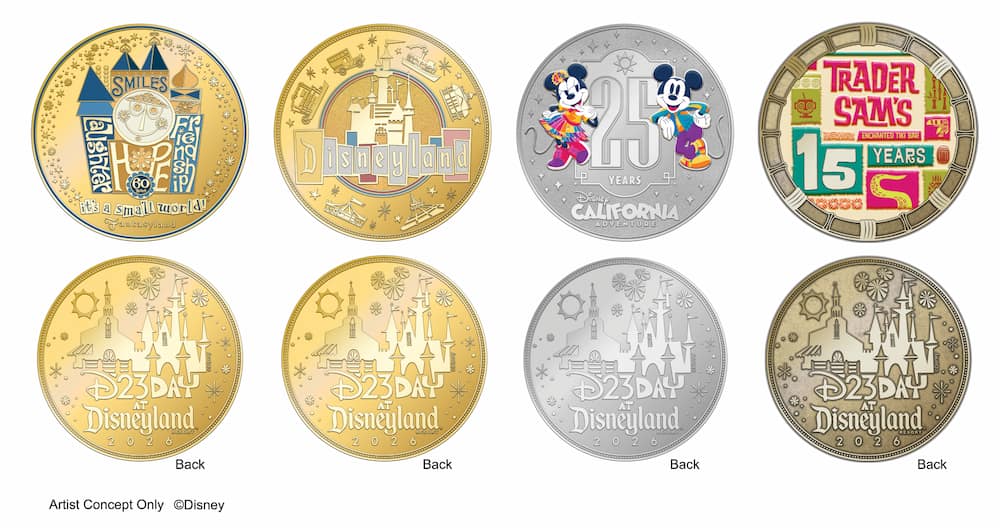 Merchandising especial que será comercializado durante o Dia D23 na Disneyland California