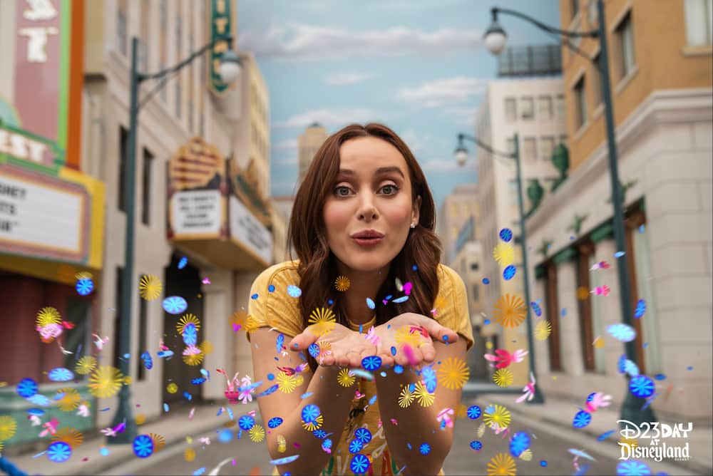 Magic Shot, foto especial do Disney Photopass na Disneyland California durante o dia D23