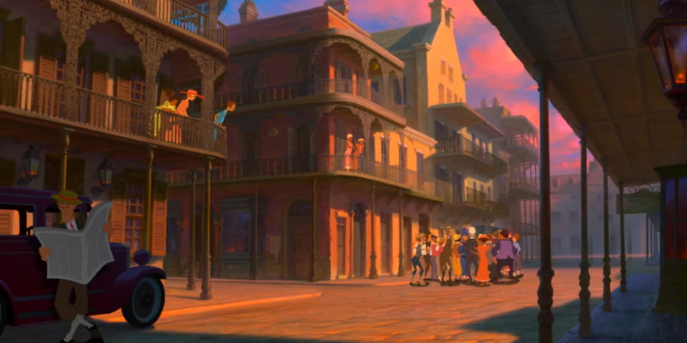 Nova Orleans é o cenário onde se passa o filme da Tiana