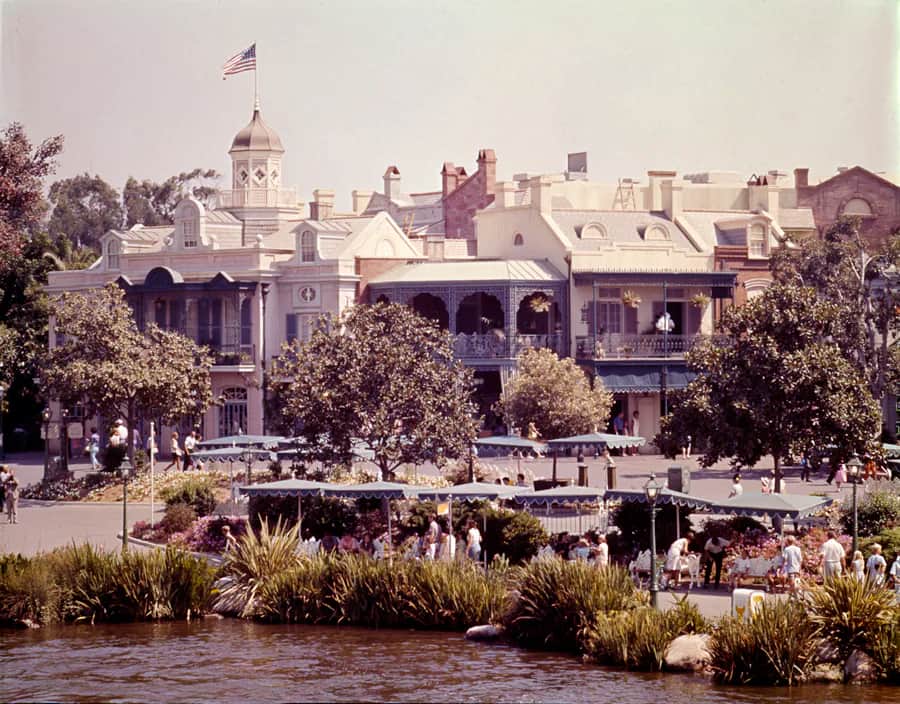 New Orleans Square na Disneyland parque principal da California