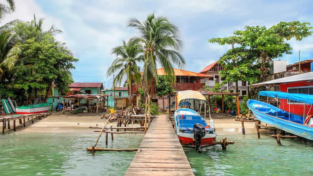 Praia em Panamá