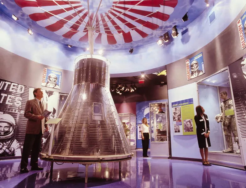 Atração 21 Century Kennedy Space Center, o Centro de Visitantes de NASA em Cabo Canaveral