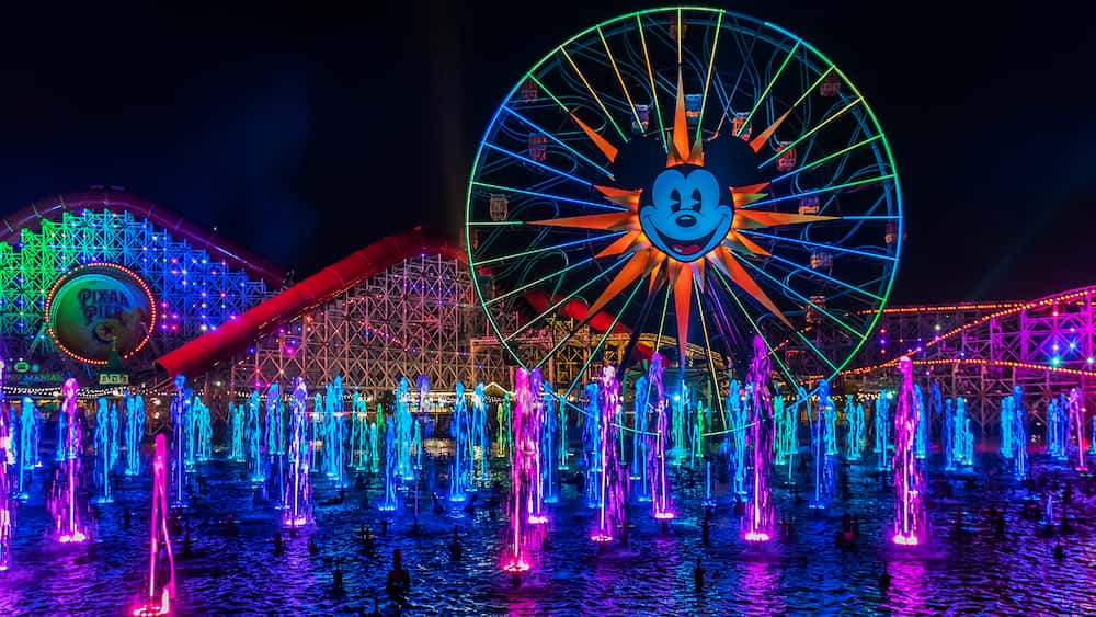 Retorno do show original World of Color na Disneyland Califórnia