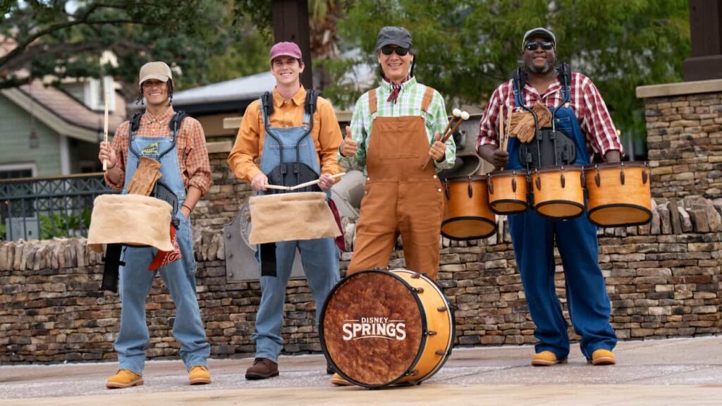 bandinha zumbi se apresentará em Disney Springs durante o outono