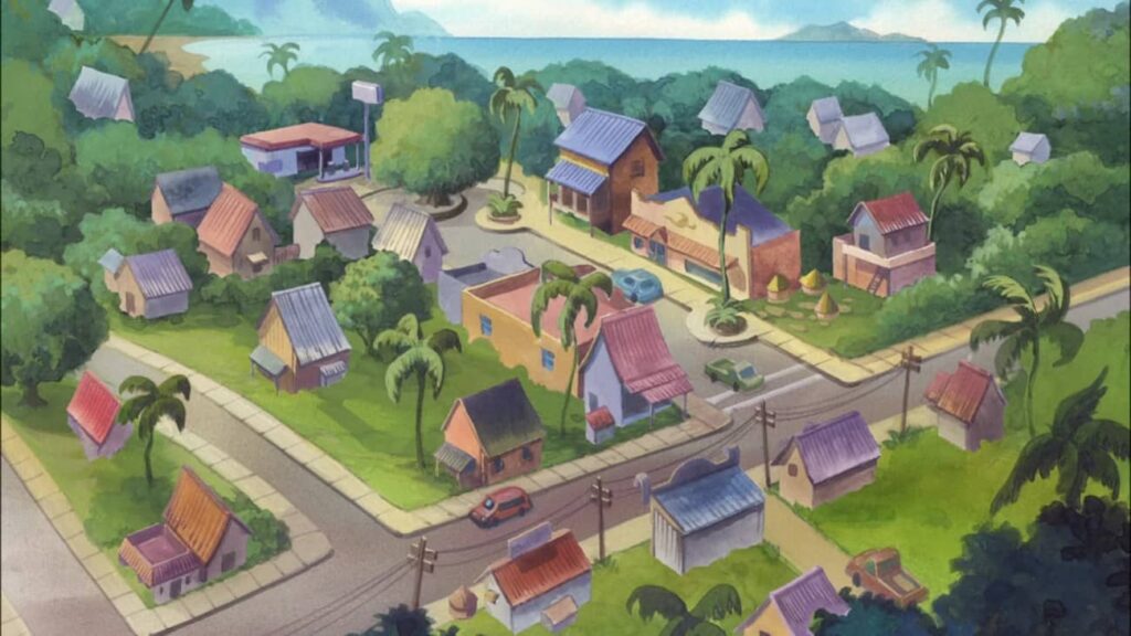Cidade do desenho Lilo & Stitch