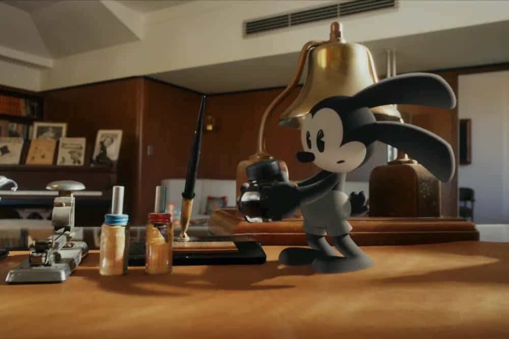 Oswald em uma cena da sua nova série que será inaugurada em 2027
