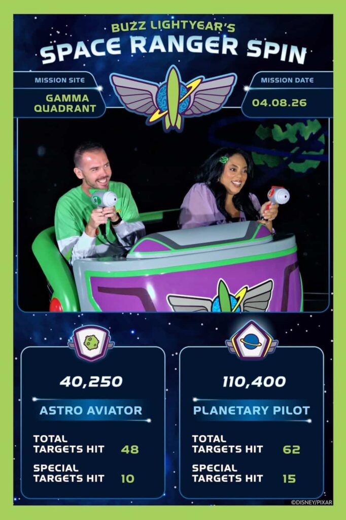 Foto da atração Buzz Lightyear Ranger Spin