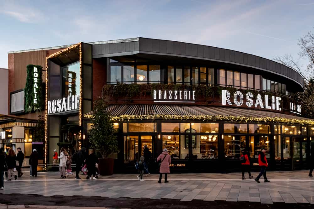 Brasserie Rosalie no Disney Village na Disneyland Paris